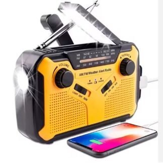 LINTERNA SOLAR DE RADIO