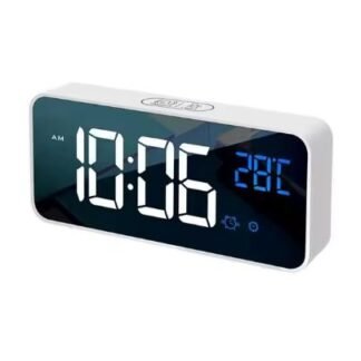 RELOJ DIGITAL BLUETOOTH CON ALARMA